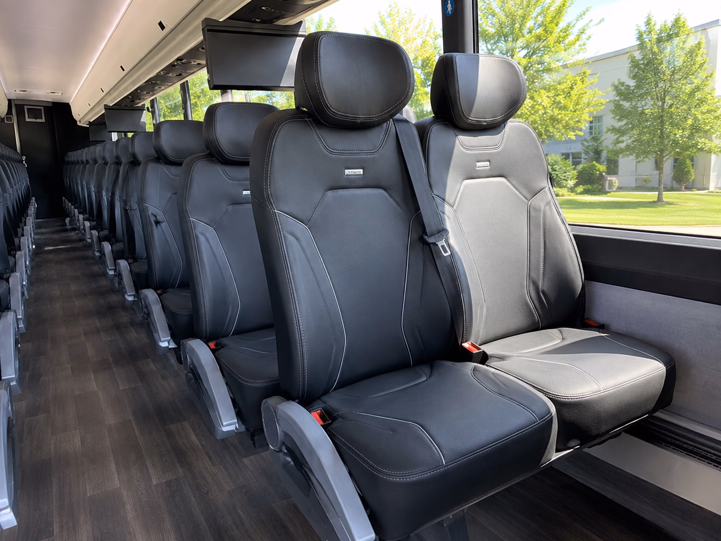 glendale charter bus services inside