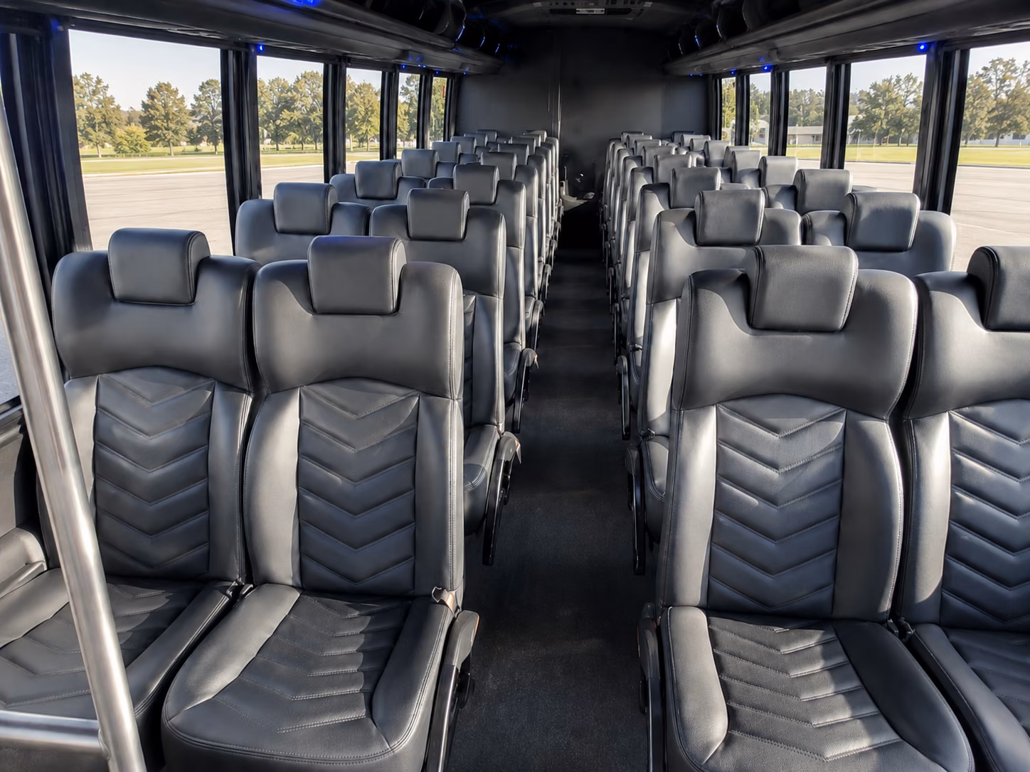 glendale wedding transportation onboard seating